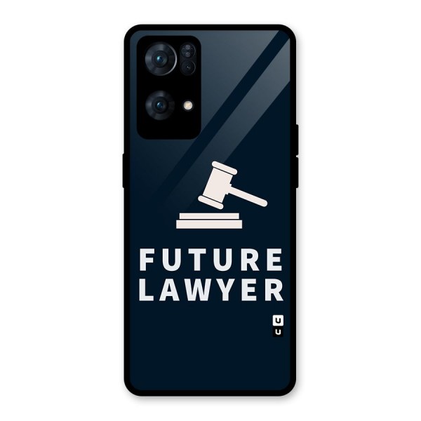 Future Lawyer Glass Back Case for Oppo Reno7 Pro 5G