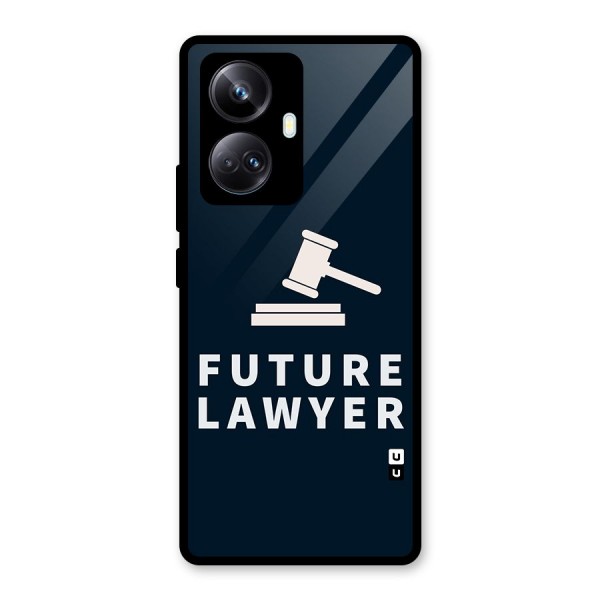 Future Lawyer Glass Back Case for Realme 10 Pro Plus