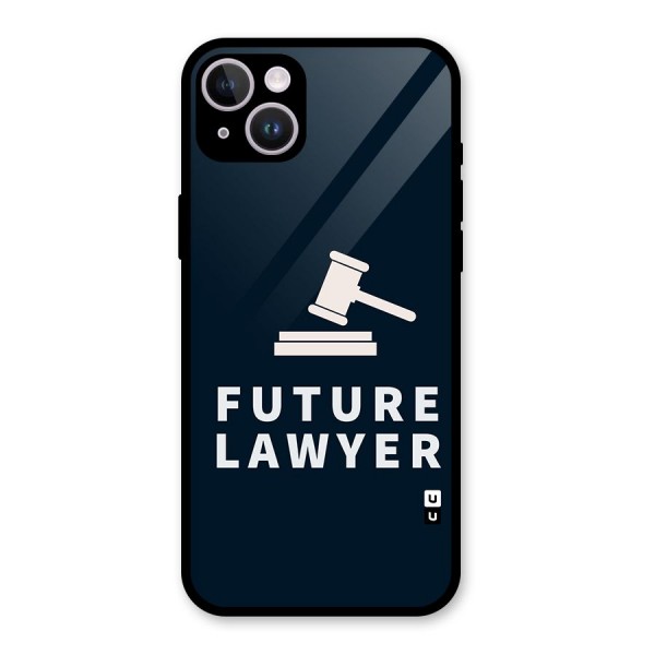 Future Lawyer Glass Back Case for iPhone 14 Plus