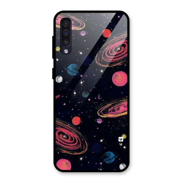 Galaxy Beauty Glass Back Case for Galaxy A50s