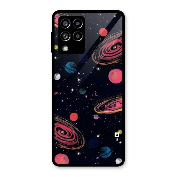 Galaxy Beauty Glass Back Case for Galaxy M53 5G