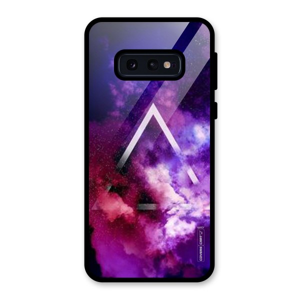 Galaxy Smoke Hues Glass Back Case for Galaxy S10e