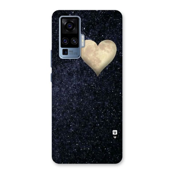 Galaxy Space Heart Back Case for Vivo X50 Pro