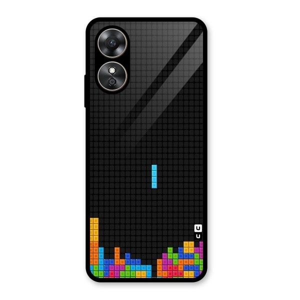 Game Play Glass Back Case for Oppo A17