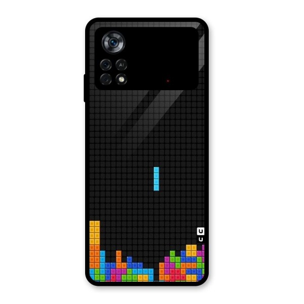 Game Play Glass Back Case for Poco X4 Pro 5G