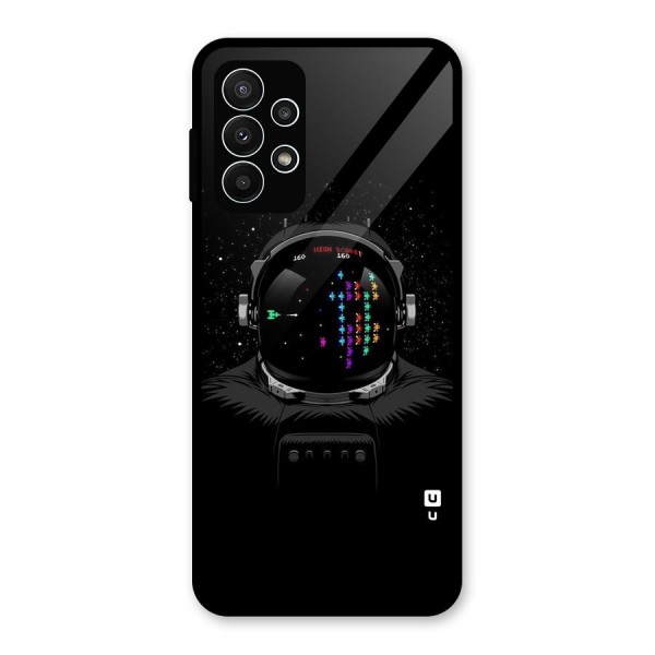 Gamer Head Glass Back Case for Galaxy A23