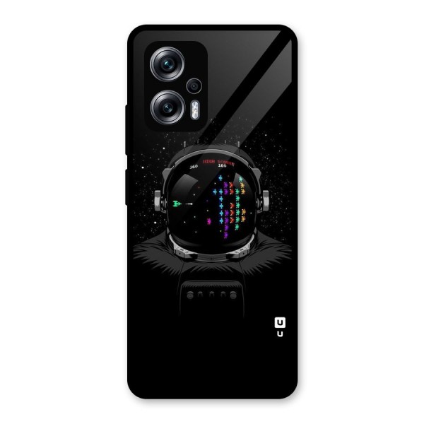 Gamer Head Glass Back Case for Redmi K50i