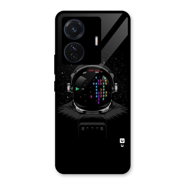 Gamer Head Glass Back Case for Vivo T1 Pro