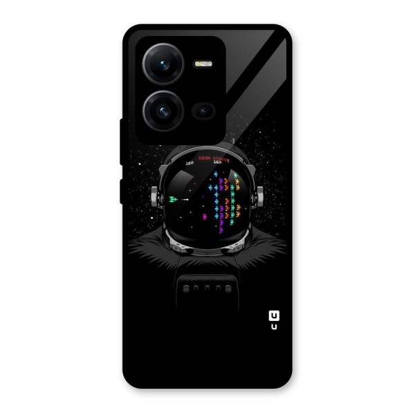 Gamer Head Glass Back Case for Vivo V25