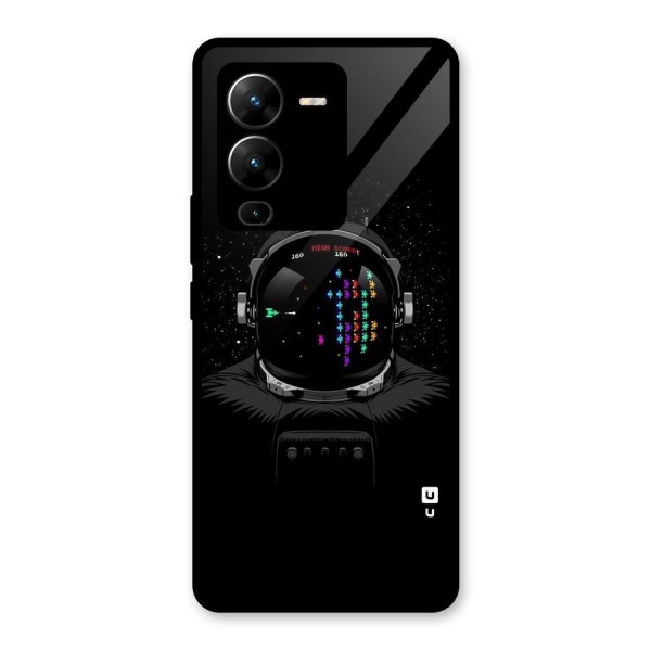 Gamer Head Glass Back Case for Vivo V25 Pro