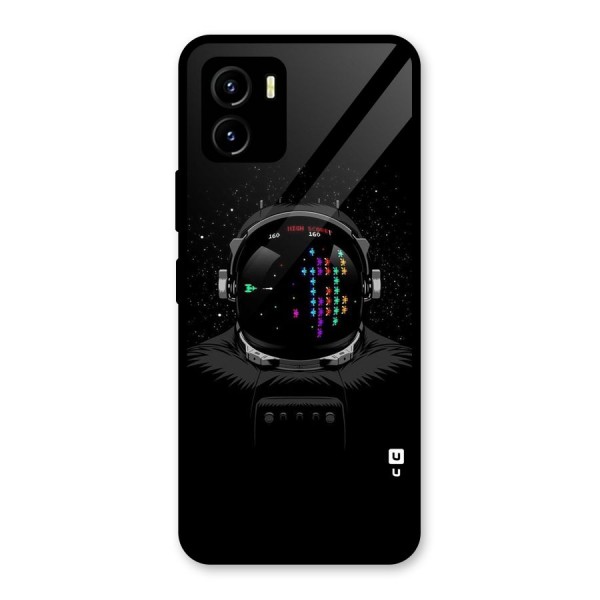 Gamer Head Glass Back Case for Vivo Y15s