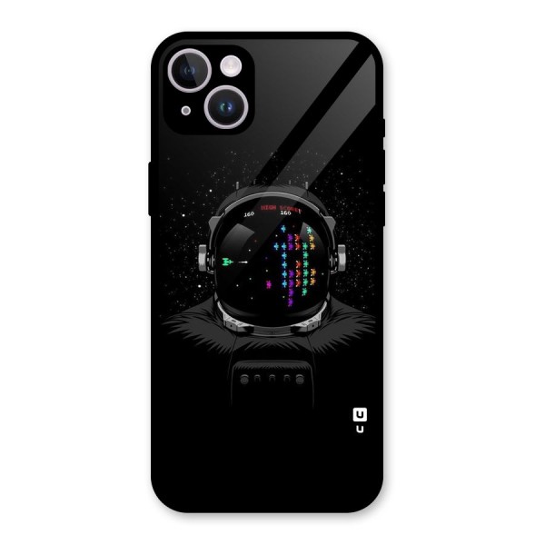 Gamer Head Glass Back Case for iPhone 14 Plus