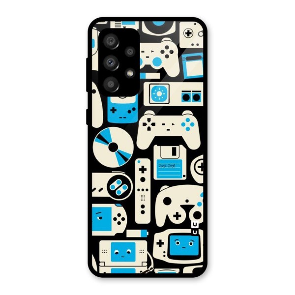 Gamers Glass Back Case for Galaxy A32