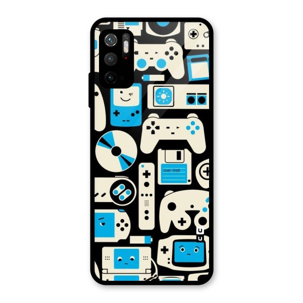 Gamers Glass Back Case for Poco M3 Pro 5G