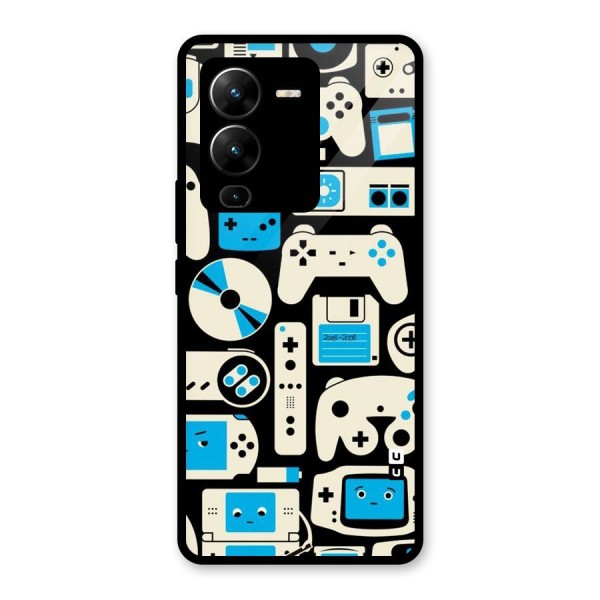 Gamers Glass Back Case for Vivo V25 Pro