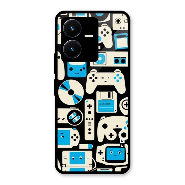 Gamers Glass Back Case for Vivo Y22