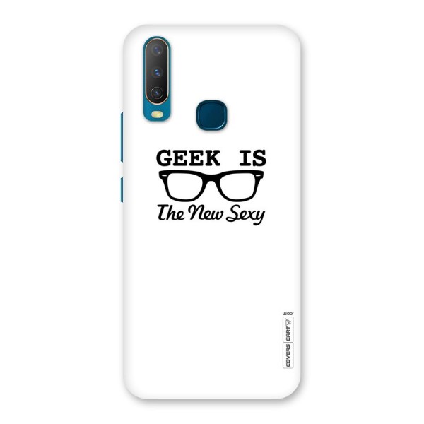 Geek Is The New Sexy Back Case for Vivo Y12