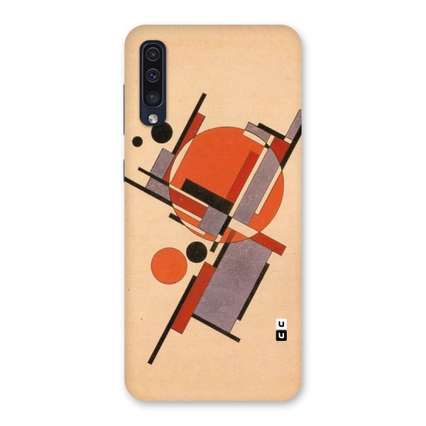 Geo Abstract Metrics Back Case for Galaxy A50