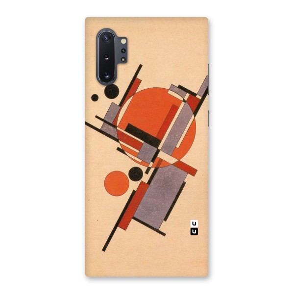 Geo Abstract Metrics Back Case for Galaxy Note 10 Plus