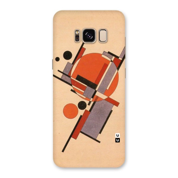 Geo Abstract Metrics Back Case for Galaxy S8