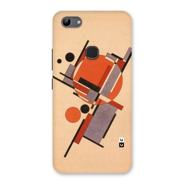 Geo Abstract Metrics Back Case for Vivo Y81