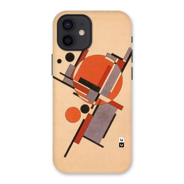 Geo Abstract Metrics Back Case for iPhone 12