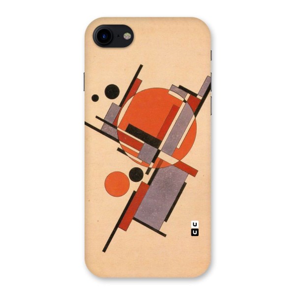 Geo Abstract Metrics Back Case for iPhone SE 2020