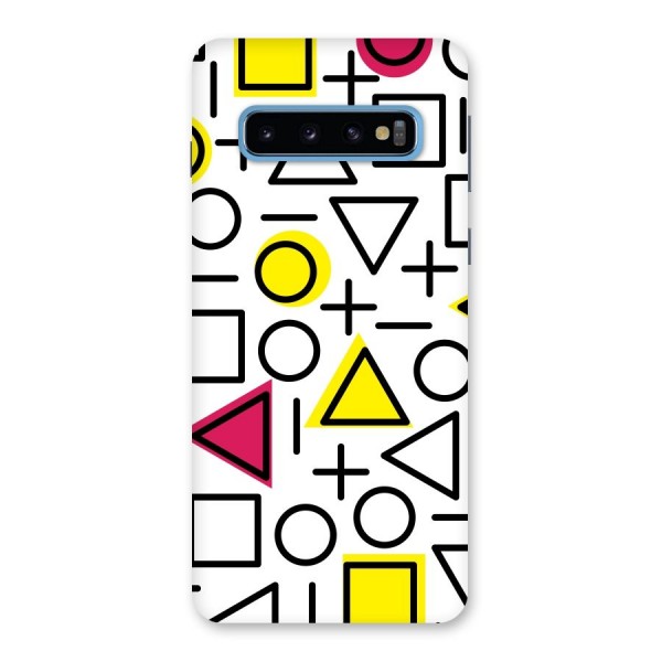 Geometry Pattern Back Case for Galaxy S10