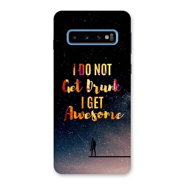 Get Awesome Back Case for Galaxy S10