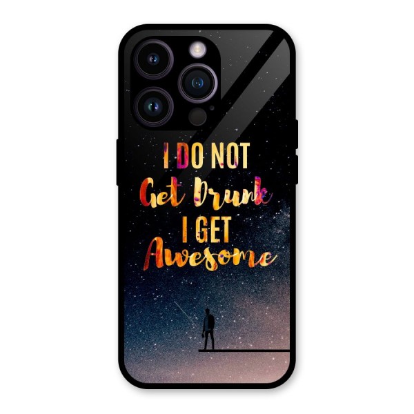 Get Awesome Glass Back Case for iPhone 14 Pro