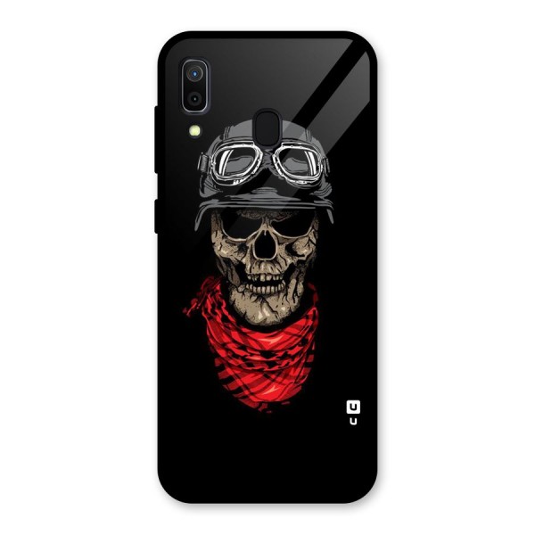 Ghost Swag Glass Back Case for Galaxy A30