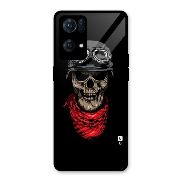 Ghost Swag Glass Back Case for Oppo Reno7 Pro 5G