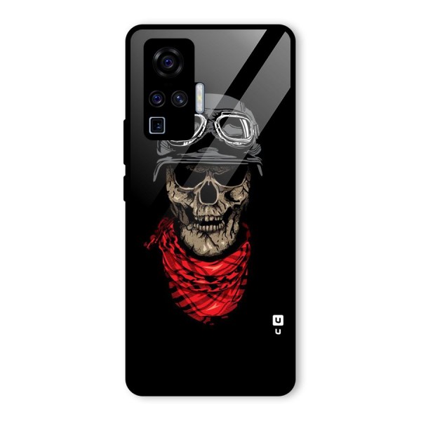 Ghost Swag Glass Back Case for Vivo X50 Pro