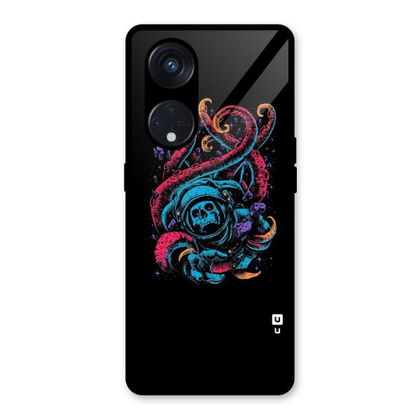 Ghost Tails Glass Back Case for Reno8 T 5G