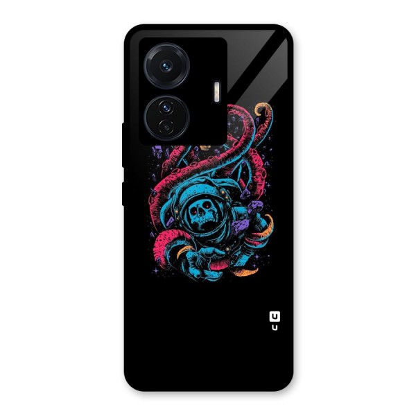 Ghost Tails Glass Back Case for Vivo T1 Pro