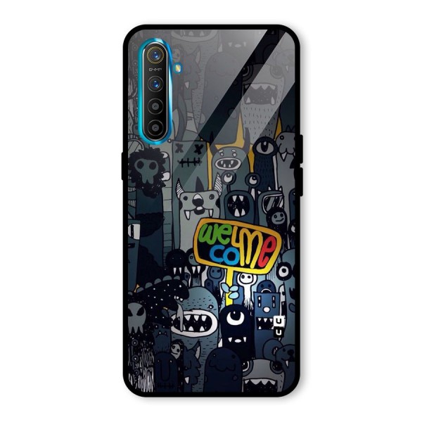 Ghost Welcome Glass Back Case for Realme XT