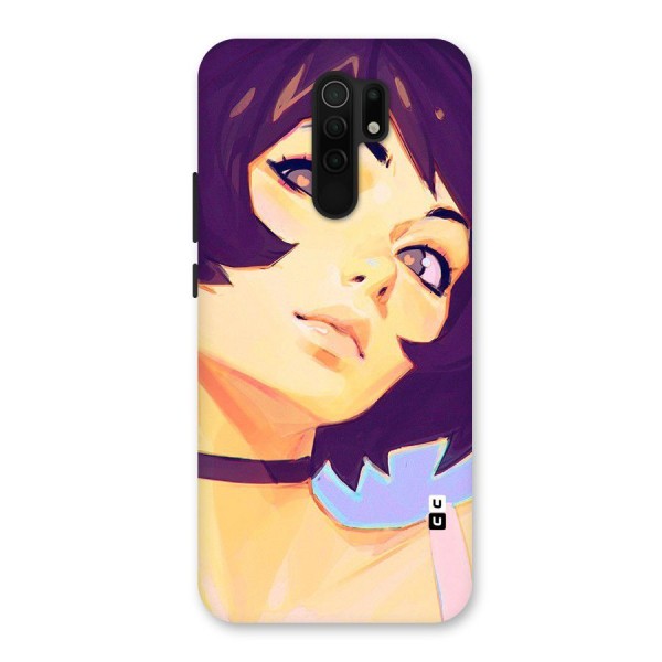 Girl Face Art Back Case for Poco M2