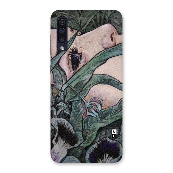 Girl Grass Art Back Case for Galaxy A50s