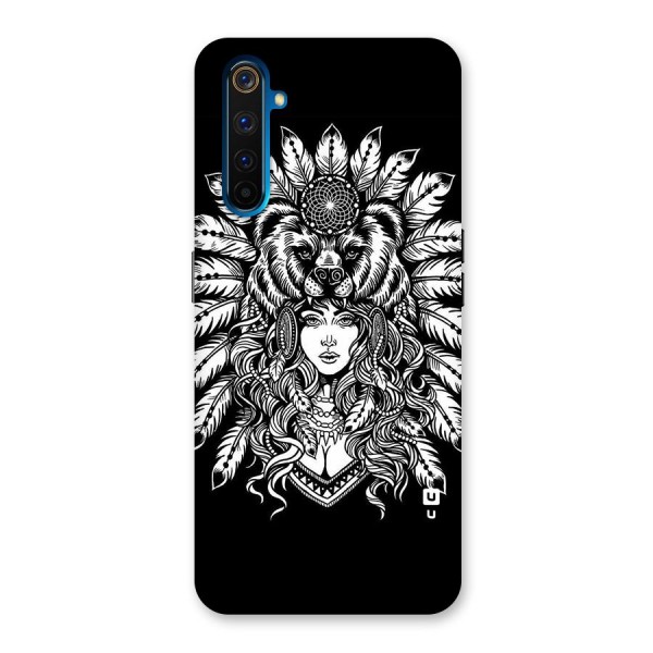 Girl Pattern Art Back Case for Realme 6 Pro