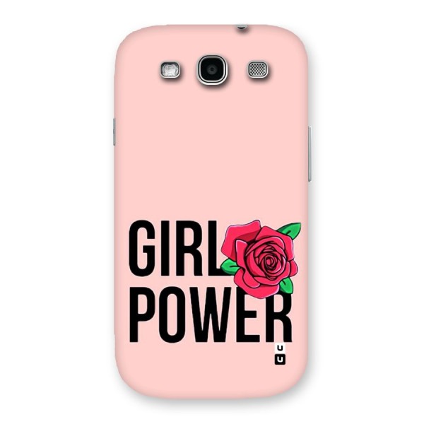 Girl Power Back Case for Galaxy S3 Neo