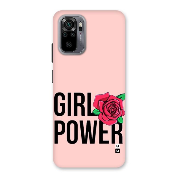 Girl Power Back Case for Redmi Note 10