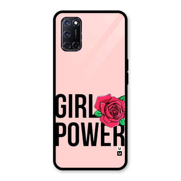 Girl Power Glass Back Case for Oppo A52