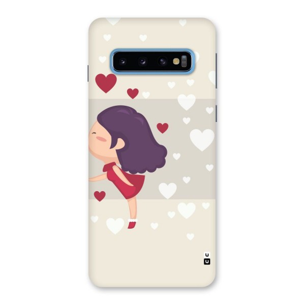 Girl in Love Back Case for Galaxy S10