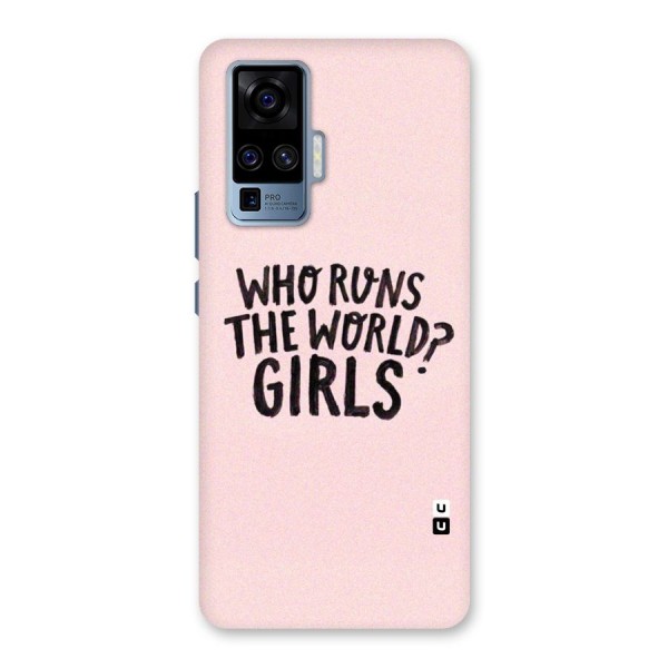 Girls World Back Case for Vivo X50 Pro