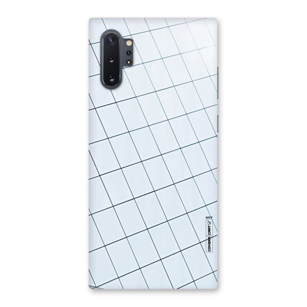 Glass Square Wall Back Case for Galaxy Note 10 Plus