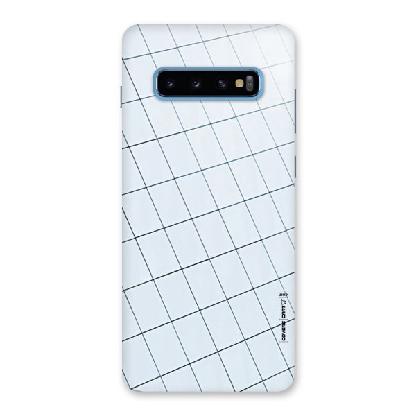 Glass Square Wall Back Case for Galaxy S10 Plus