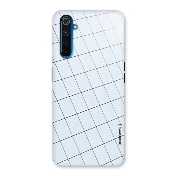 Glass Square Wall Back Case for Realme 6 Pro