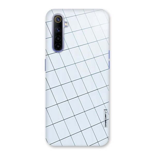 Glass Square Wall Back Case for Realme 6i