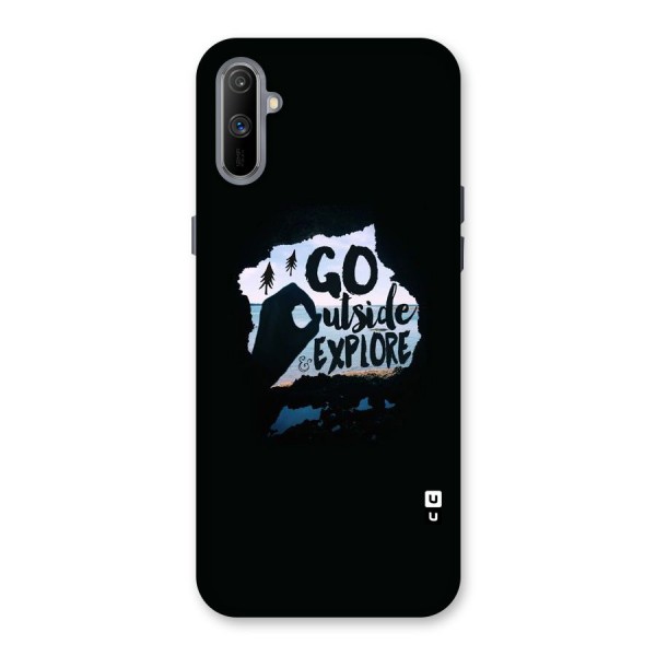 Go Outside Back Case for Realme C3