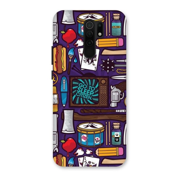 Go To Sleep Back Case for Poco M2